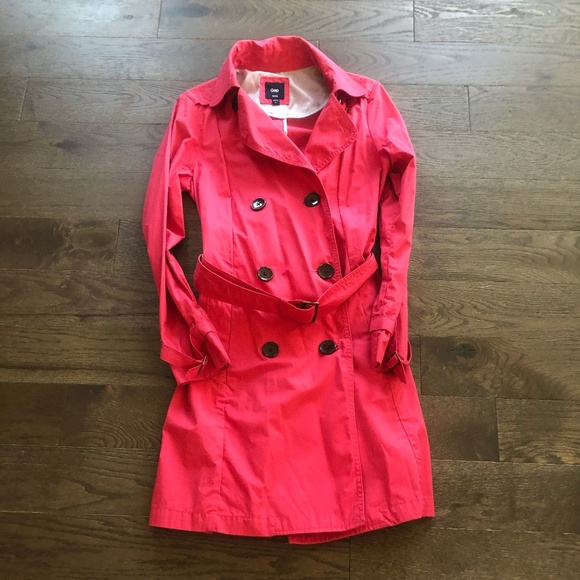 GAP Jackets & Blazers - GAP Coral Belted Trench Coat - Medium